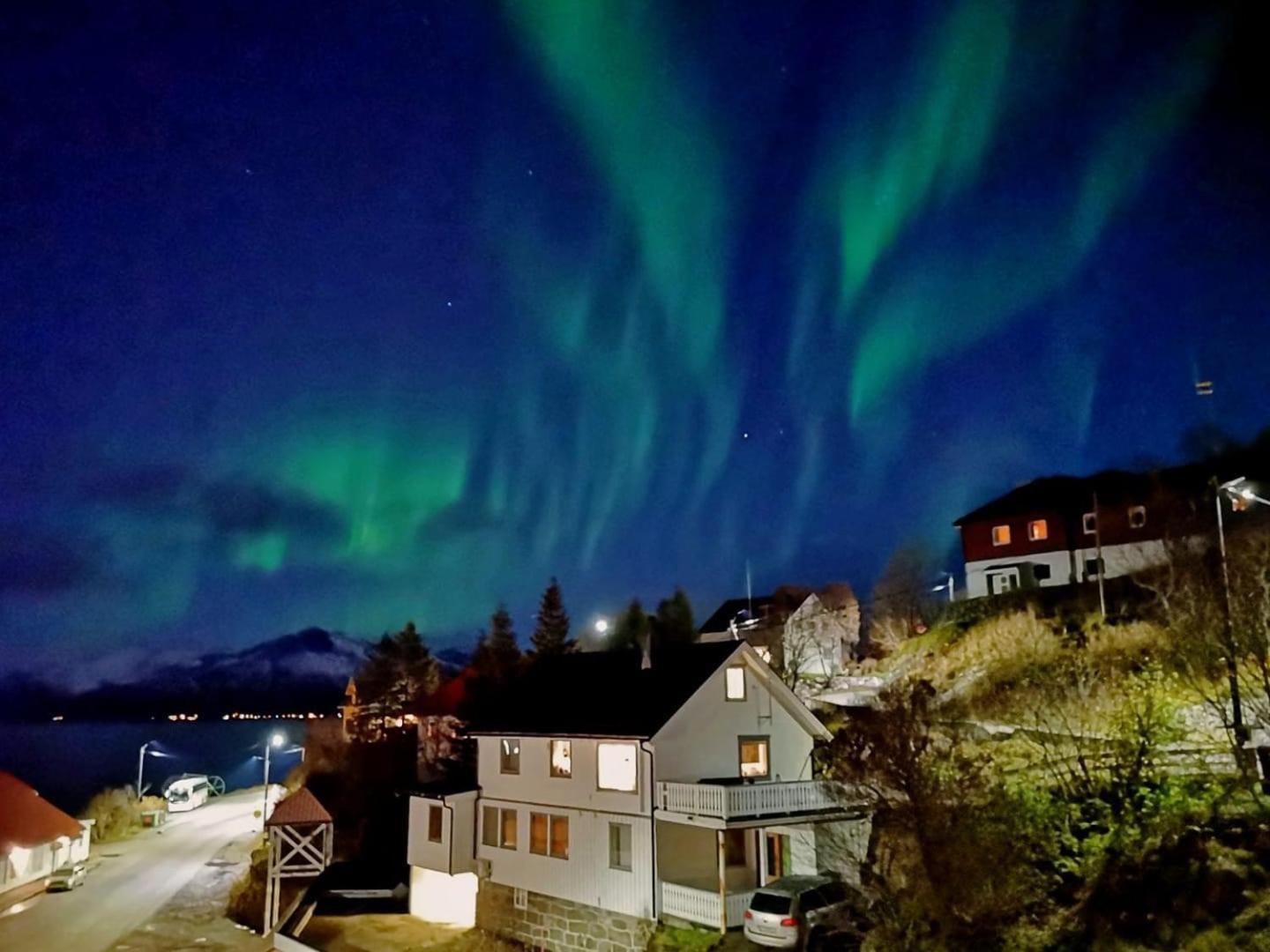 2. Etg I Dampskipsbrygga, Lodingen Havn Buitenkant foto